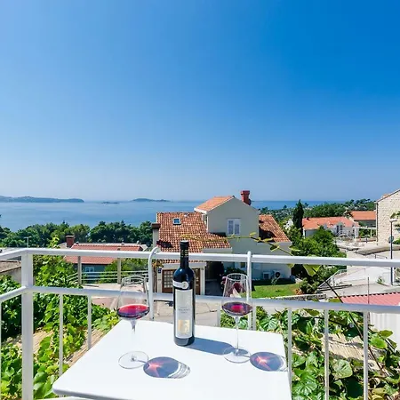New Charming Studio With Sea View Near Dubrovnik Apartman Mlini