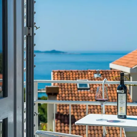 New Charming Studio With Sea View Near Dubrovnik Млини